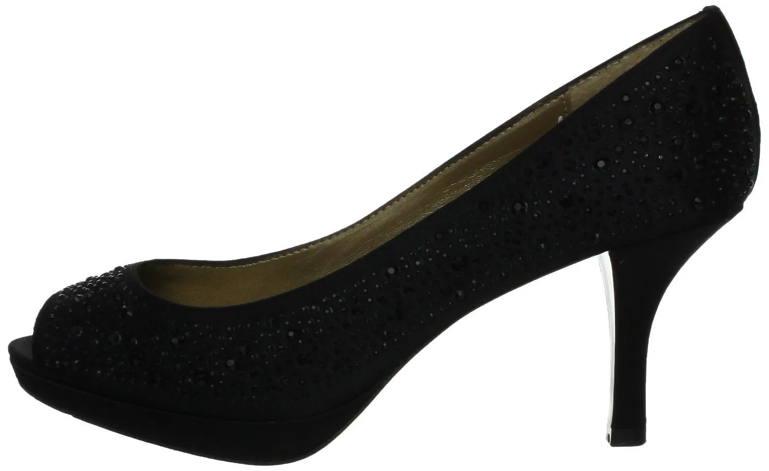 Adrienne Vittadini Pippi Platform Black Pump  (Women)