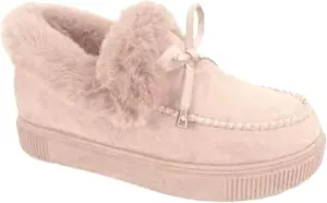 Lausiuoe Winter Boots For Women Wide Width Women Fluffy Fuzzy Slipper Ankle Boots Soft Cozy Memory Foam Midcalf Booties Indoor House Outdoor Pull on Shoes Fashion Sneaker Casual Walking Shoes