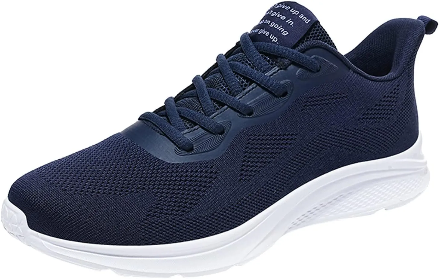 Mens Shoes Mesh Breathable Lace Up Solid Color Casual Fashion Simple Shoes Running Shoes Men's 515 V1 Sneaker, 9 XX-Narrow