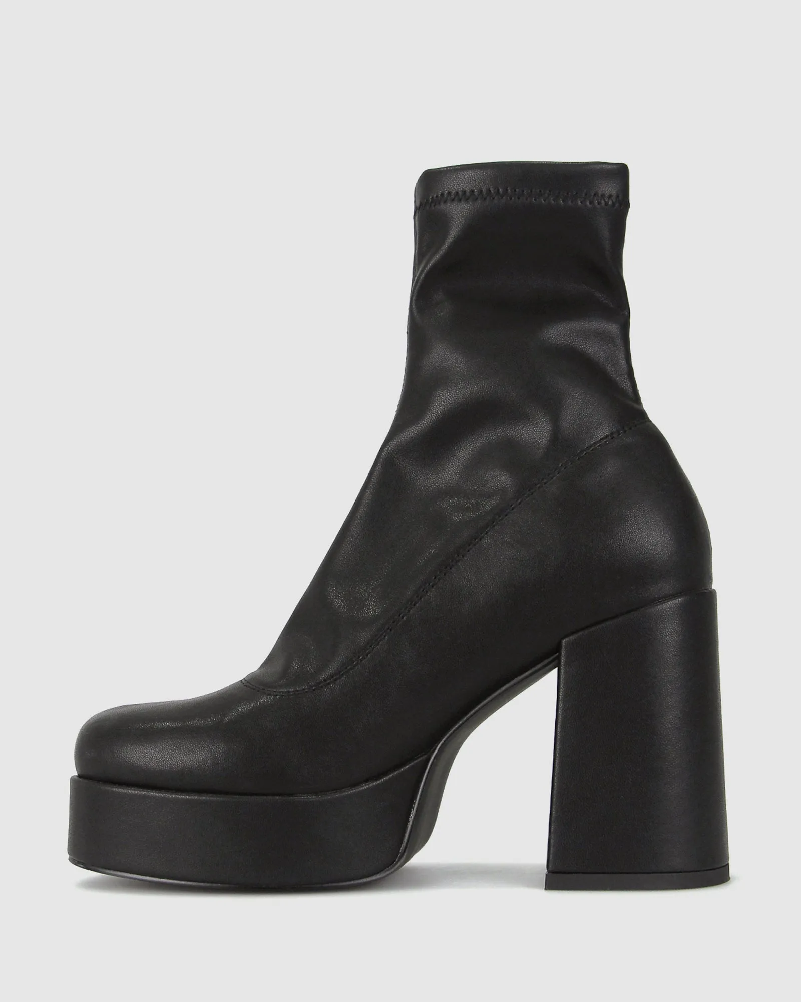 PANAMA Block Platform Sock Boots