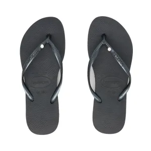 Slim Crystal Thongs